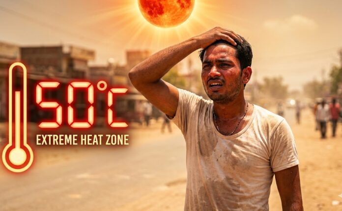 जो इमेज मैंने बनाकर दी है, उसे अपलोड करते समय उसका Alt Text "इंसानी शरीर पर 50 डिग्री गर्मी का असर" जरूर रखें। Google इमेजेस को इसी नाम से पढ़ता है।